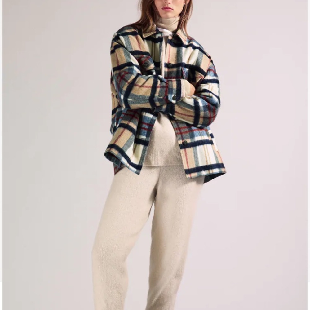 Zara Plaid Shacket